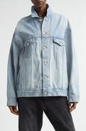 Balenciaga Regular Fit Denim Jacket