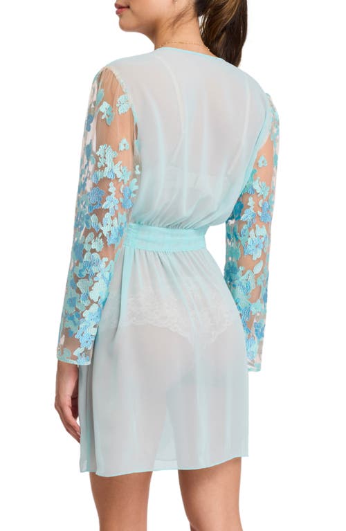 Rya Collection Vija Sheer Robe & Thong Set In Engagement