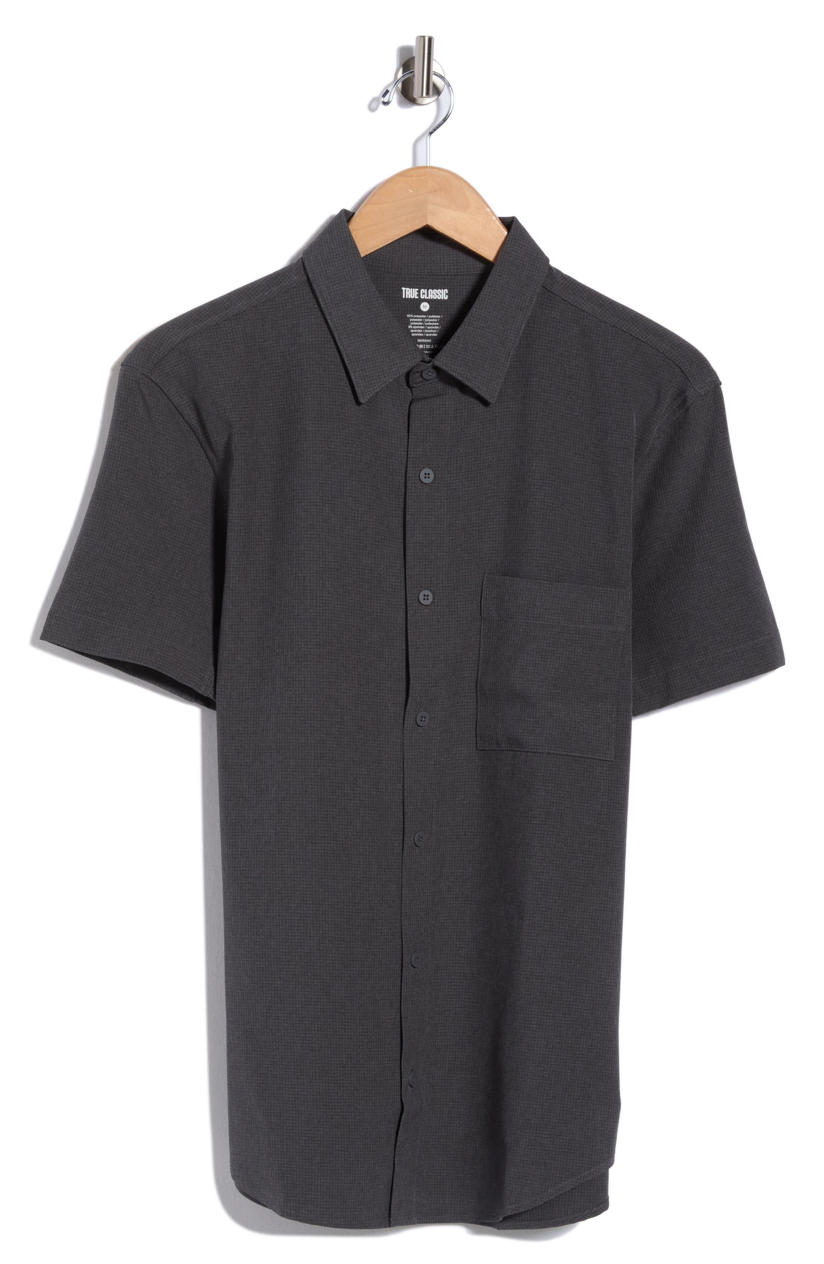 Ripstop Commuter Short Sleeve Button-Down Shirt