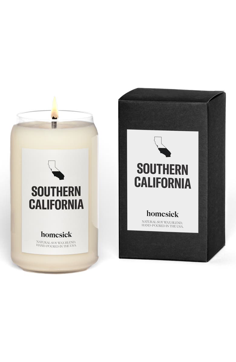 homesick Southern California Soy Wax Candle, Main, color, Southern California