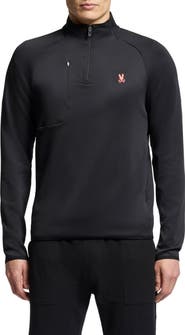 Psycho Bunny Dixie Golf Quarter Zip Pullover