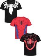 Marvel Spider-Man 3-Pack Short Sleeve T-Shirts