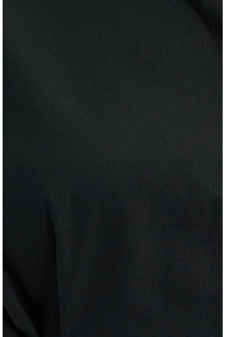 Pleated Waist Shirt, Alternate, color, ANNE BLACK