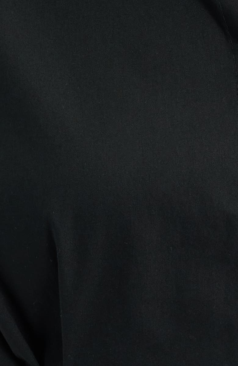 Anne Klein Pleated Waist Shirt, Alternate, color, Anne Black