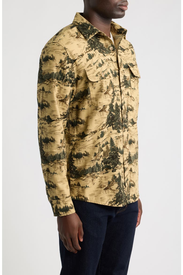 Tanner Twill Long Sleeve Shirt, Alternate, color, VALLEY TAN