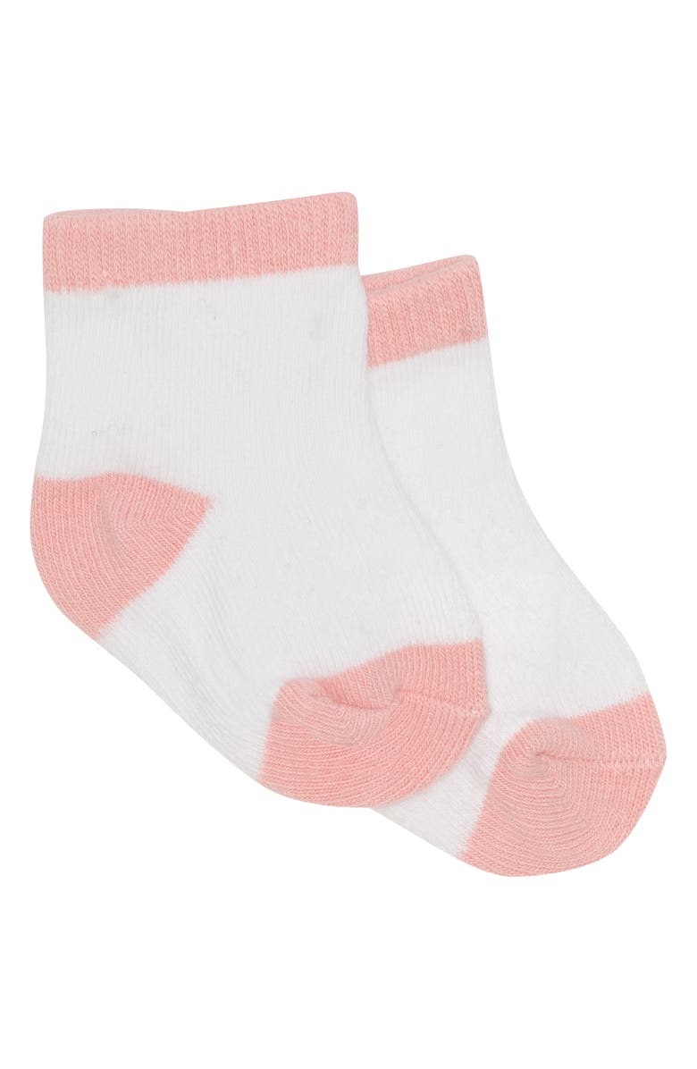 PL Baby by Petit Lem Strawberry Tutu Bodysuit, Leggings, Socks & Headband Set, Alternate, color, Strawberries