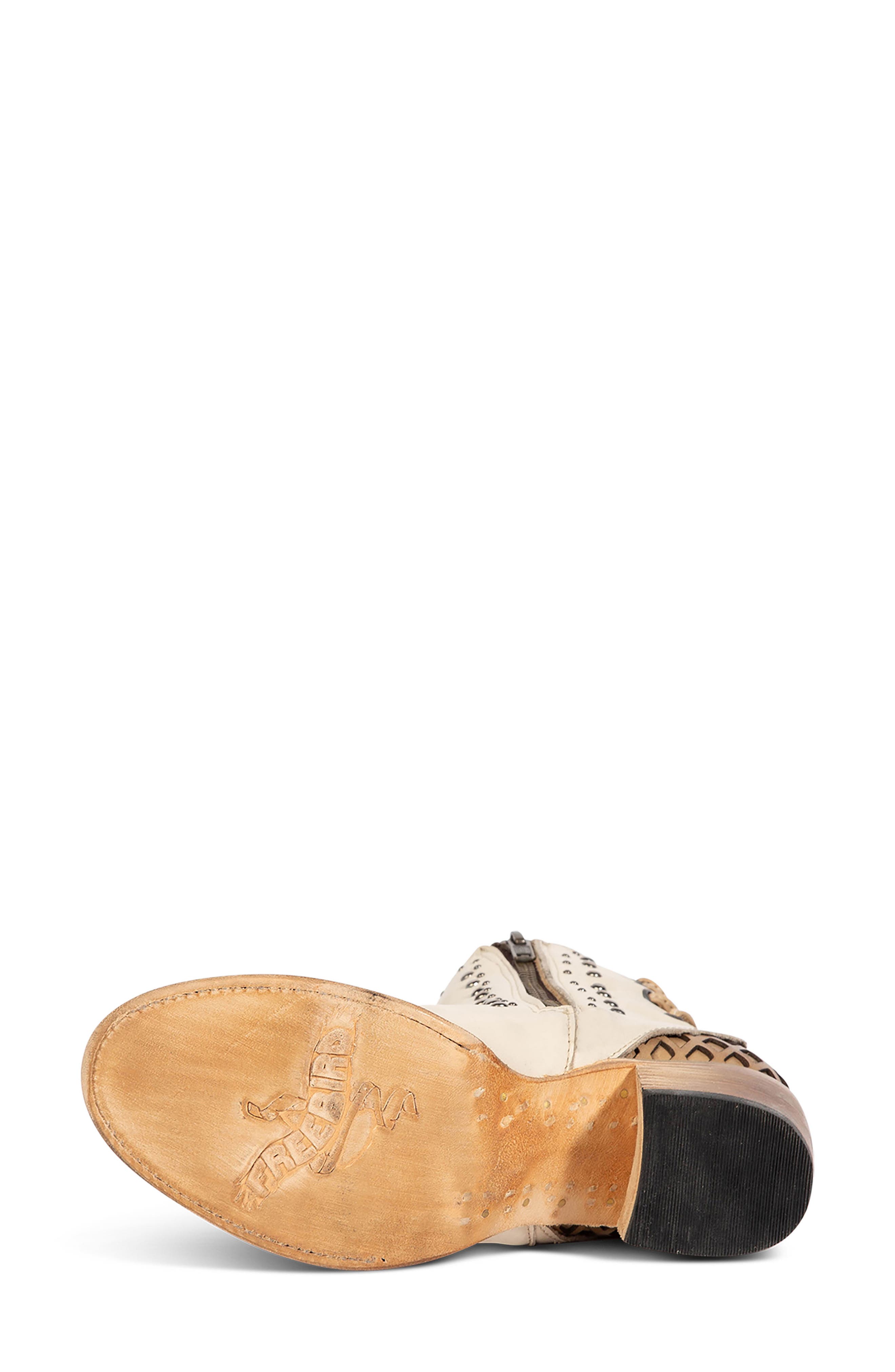 Columbia Leather Bootie, Alternate, color, WHITE