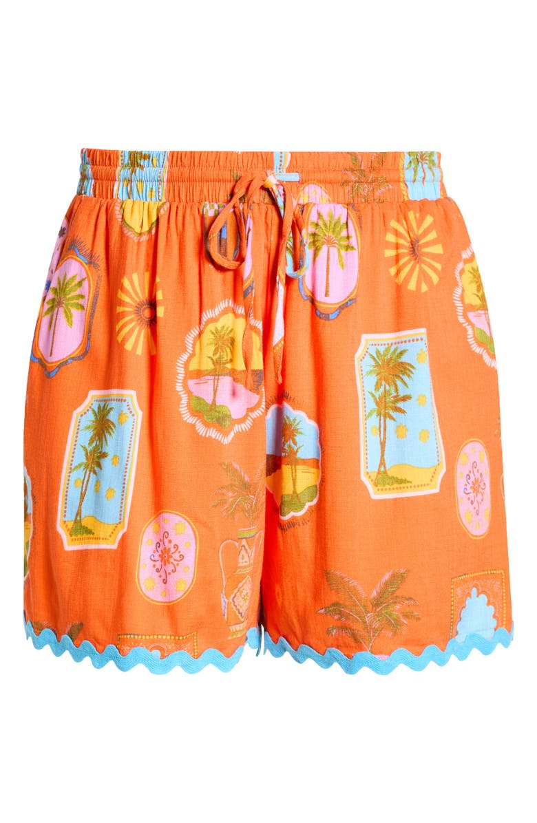 SUGARLIPS Maury Postcard Shorts, Main, color,