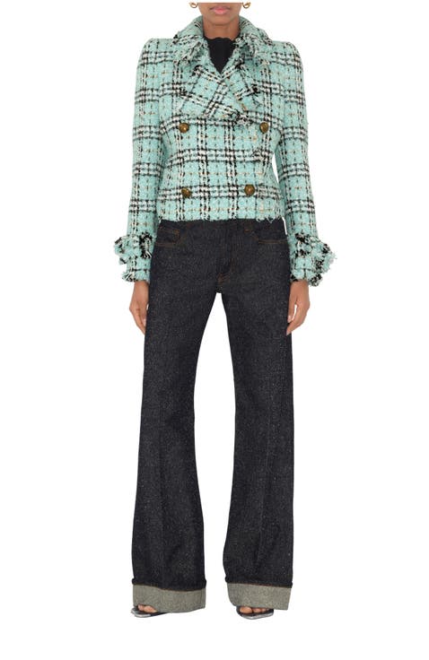 Check Bouclé Jacket