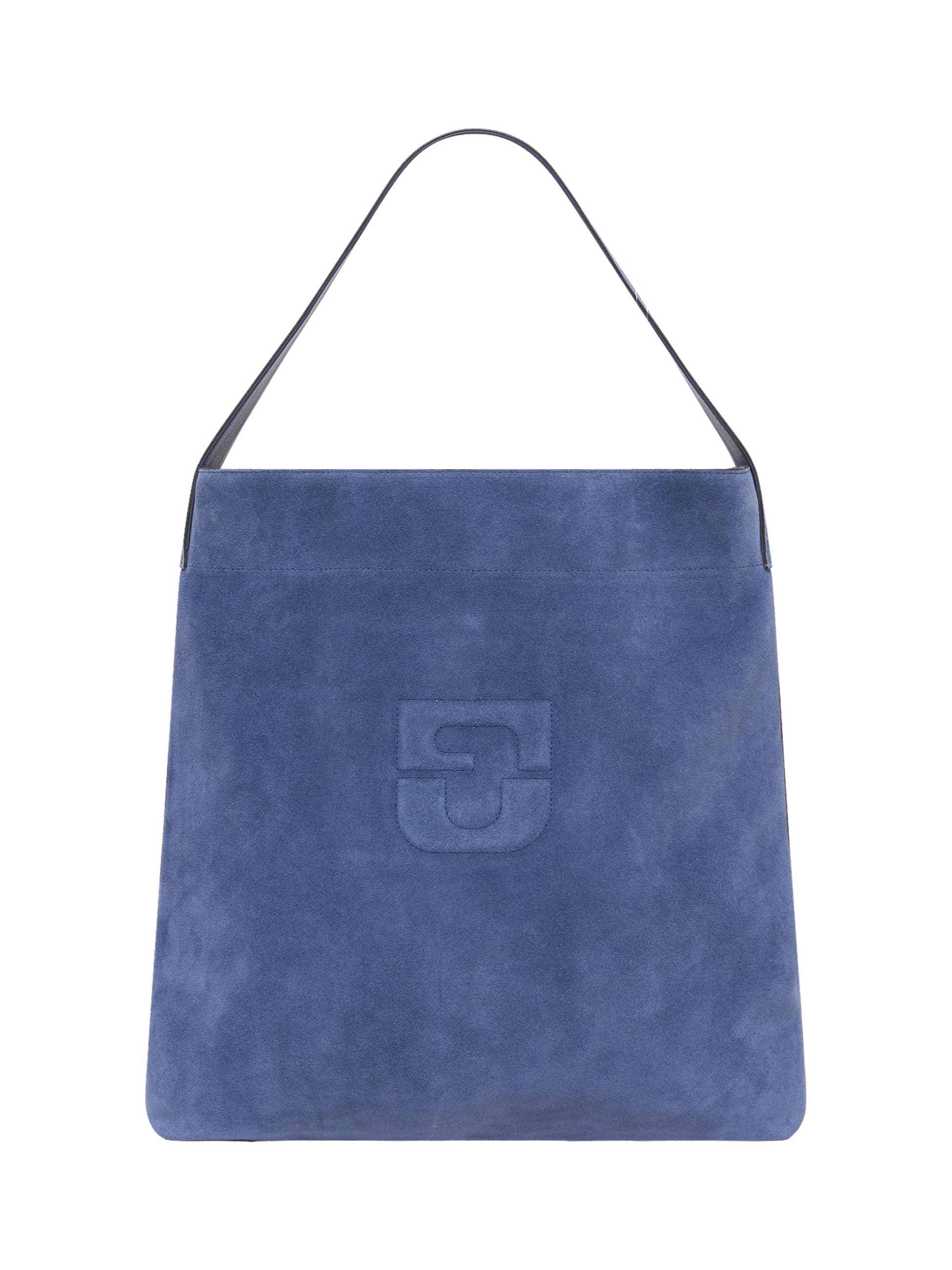 GERARD DAREL Lady Arch Handle Shoulder Tote, Main, color, Cornflower