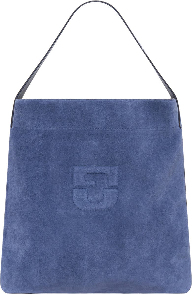 GERARD DAREL Lady Arch Handle Shoulder Tote, Main, color, Cornflower