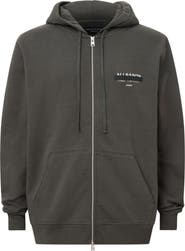AllSaints Redact Zip Hoodie