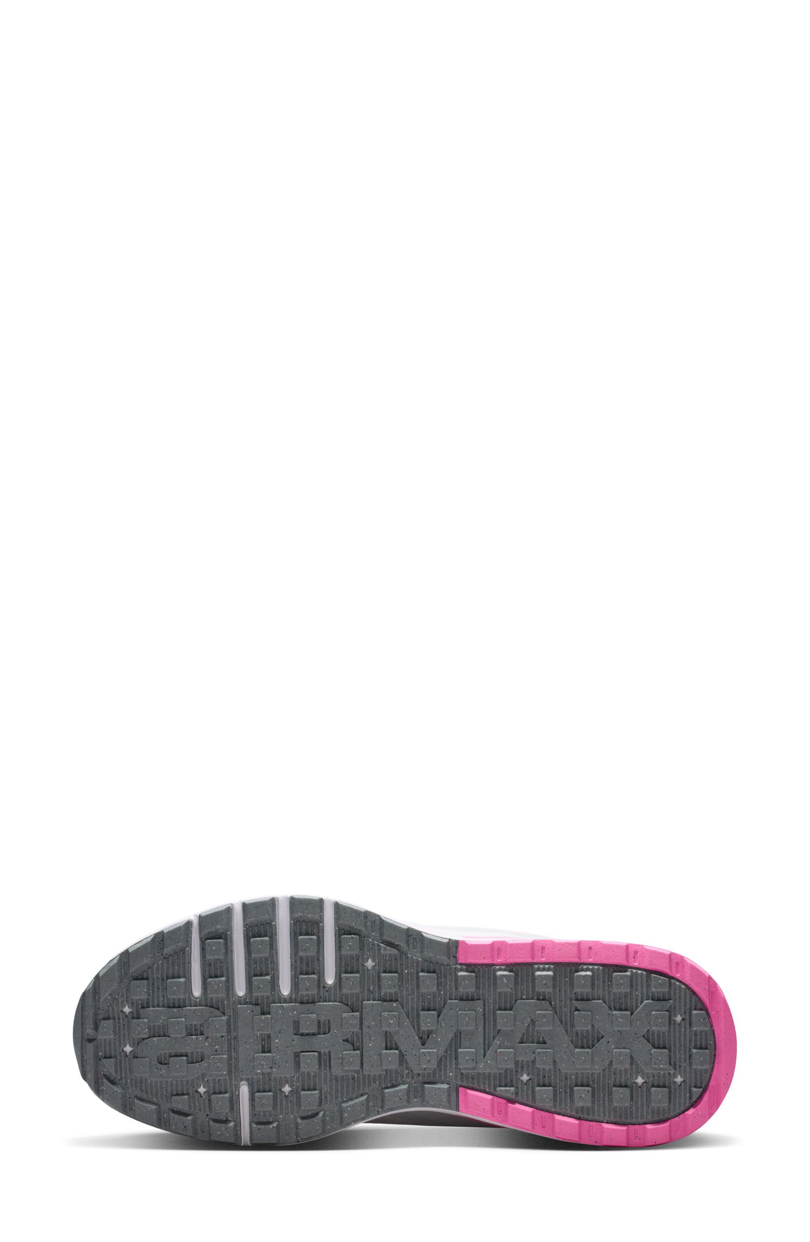Air Max Bia Sneaker, Alternate, color, OFF WHITE/ PINK SPELL-WHITE