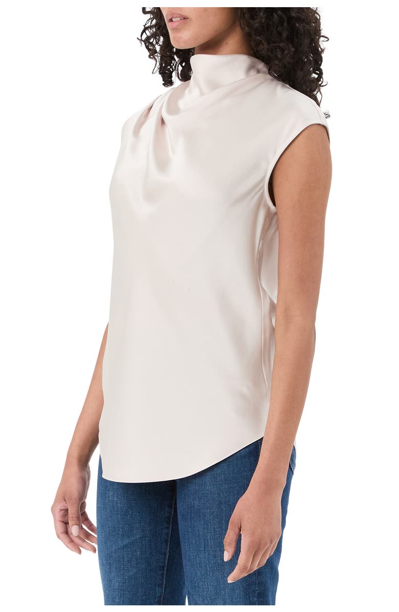 Trina Turk Mikan Satin Cowl Neck Top, Alternate, color, Sancerre
