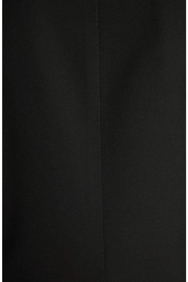 Sharp Shoulder Wool Grain de Poudre Jacket, Alternate, color, BLACK