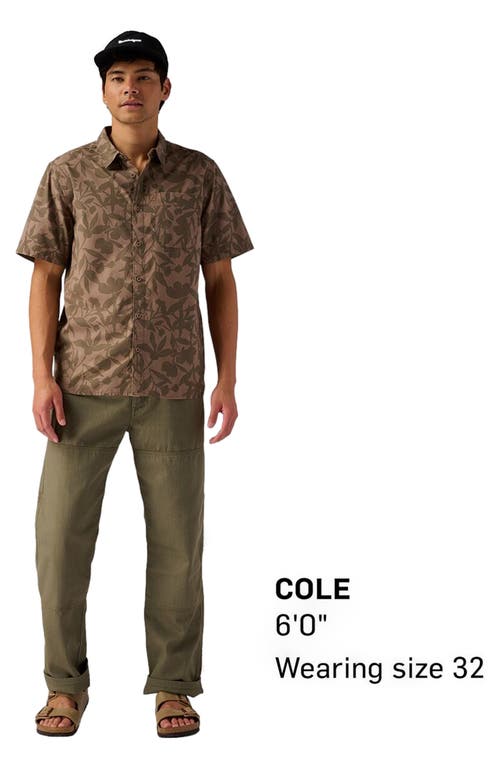 Backcountry Rambler Stretch Workpant In Green