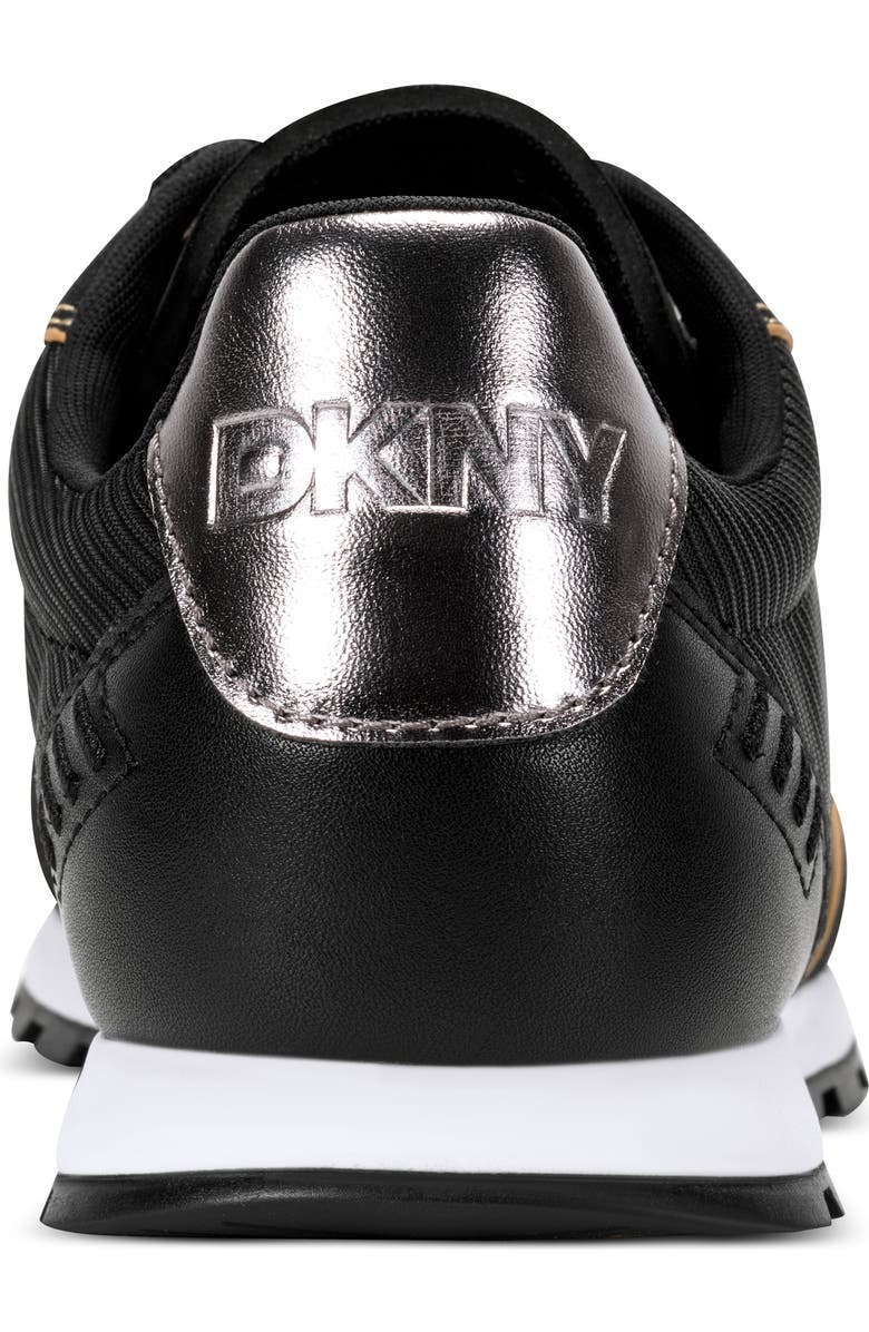DKNY Falina Low Top Sneaker, Alternate, color, Black