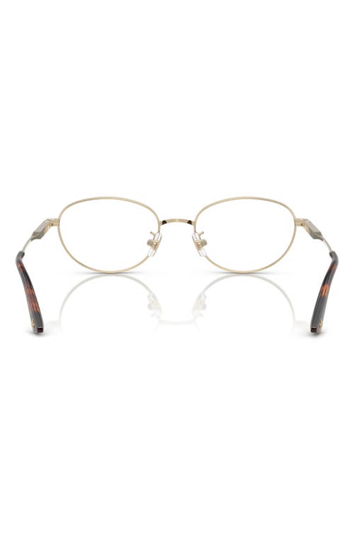 Jimmy Choo 51mm Oval Optical Glasses In Brown
