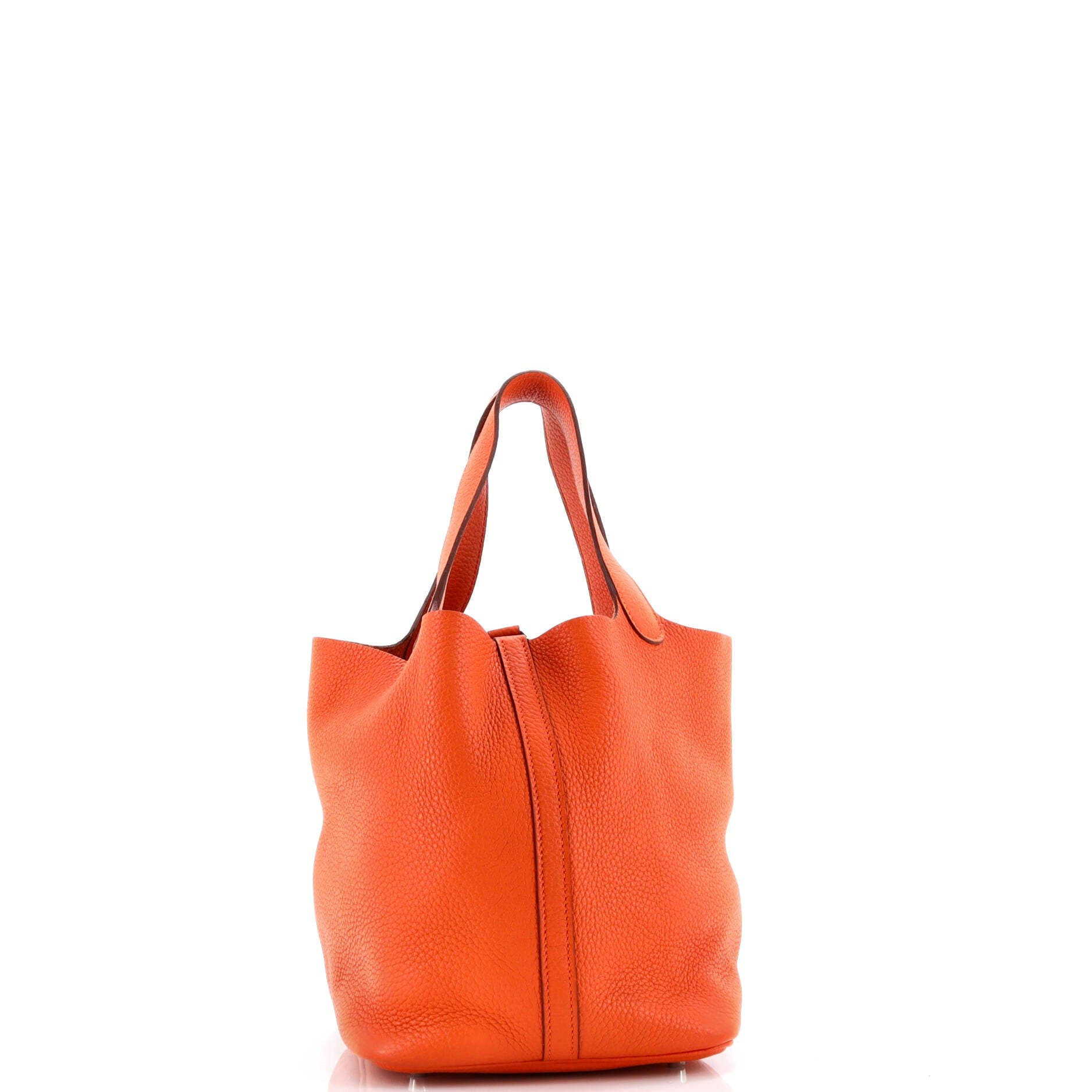 Pre-Owned Hermes Picotin Lock Bag Clemence MM, Alternate, color, 