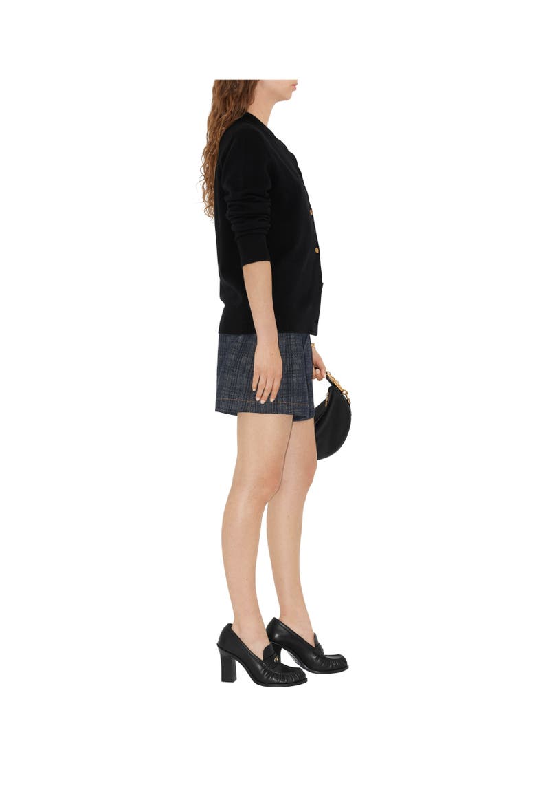 Cashmere Blend Cardigan, Alternate, color, Black