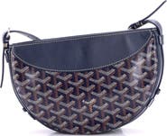 Pre-Owned Goyard Hirondelle Shoulder Bag Coated Canvas and Leather