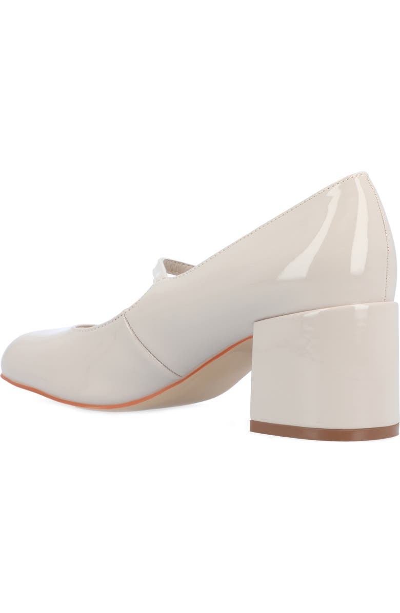 Journee Collection Okenna Mary Jane Pump - Wide Width, Alternate, color, Grey