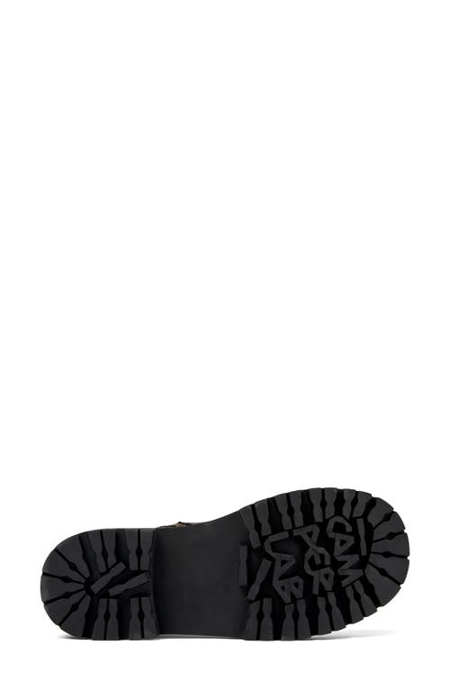 Camper Eki Water Repellent Leather Boot In Black