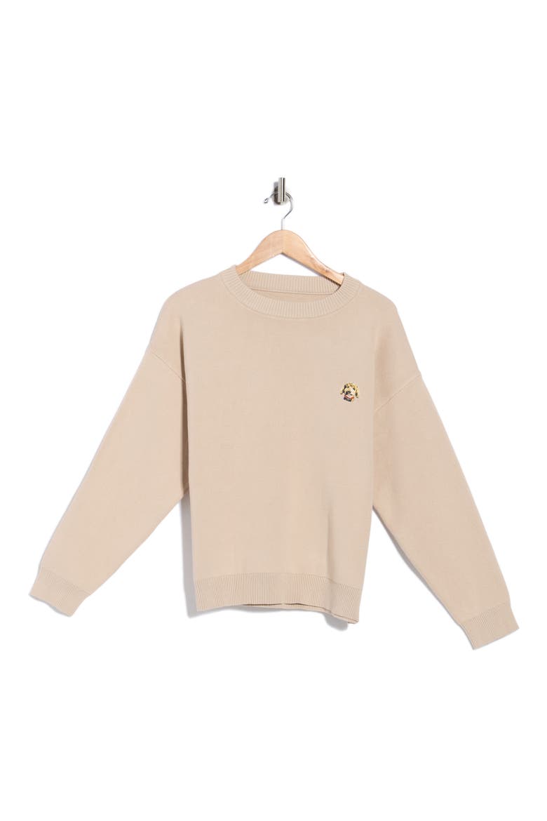 Maple Knit Sweater, Alternate, color, BEIGE