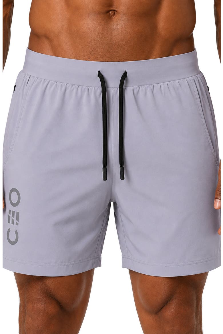 Marthyr Performance Athletic Shorts, Main, color, GREY