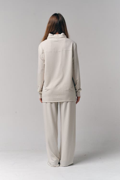 Le Fafo Wide Leg Pants In Gray