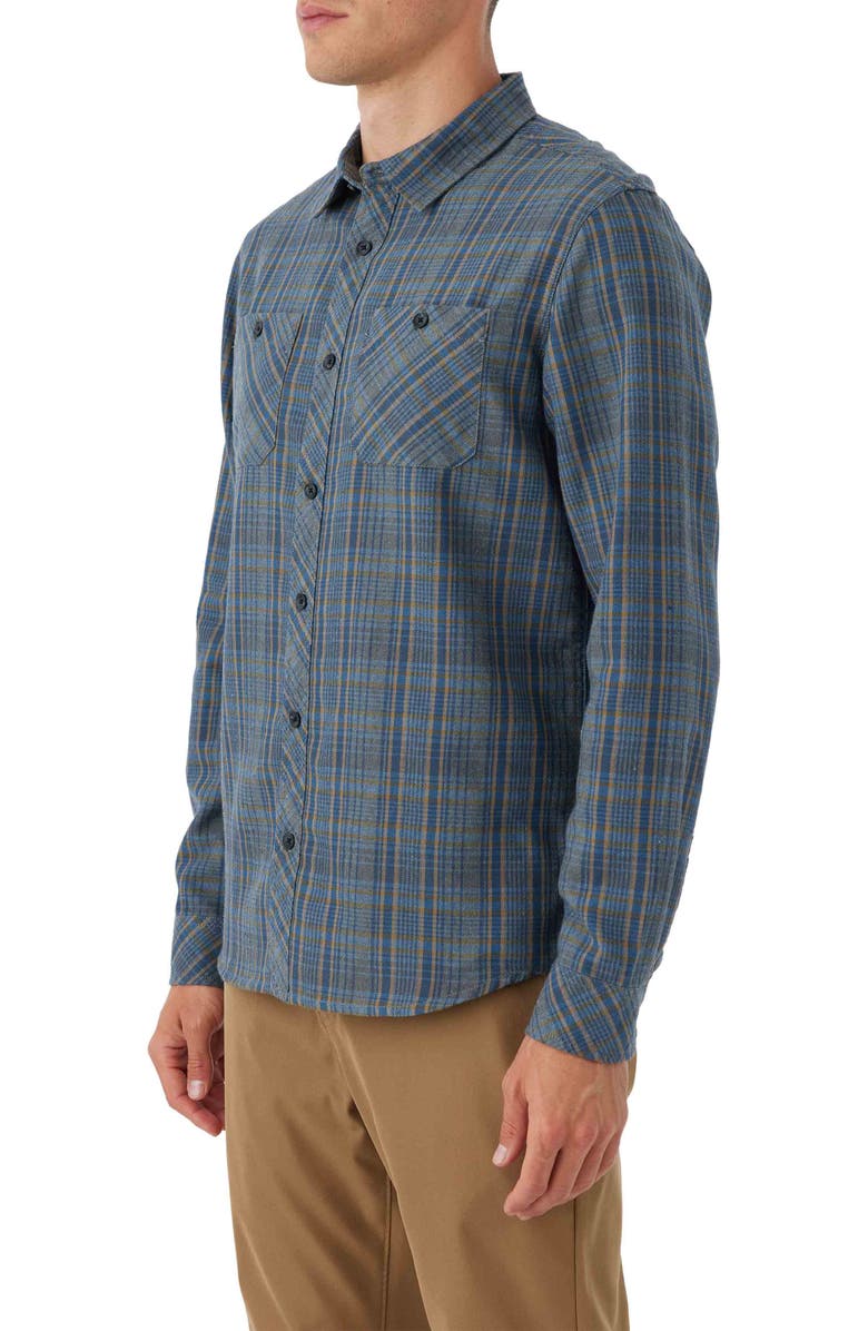 O'Neill OG Jonez Flannel Button-Up Shirt, Alternate, color,