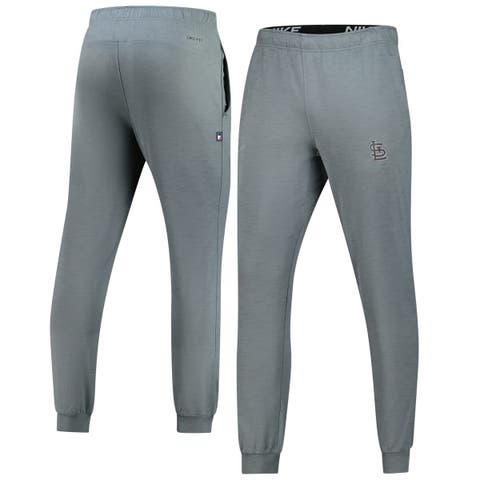 Men's Nike  Heather Gray St. Louis Cardinals Travel Performance Pants