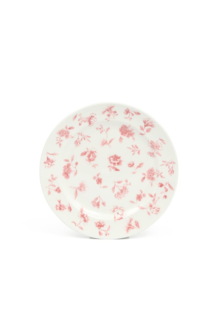 Empress Bouquet Decorated Chip-Resistant Porcelain Dinnerware Set, Alternate, color, Pink Floral