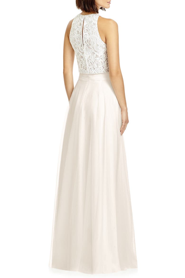 Tulle Ball Skirt, Alternate, color, IVORY