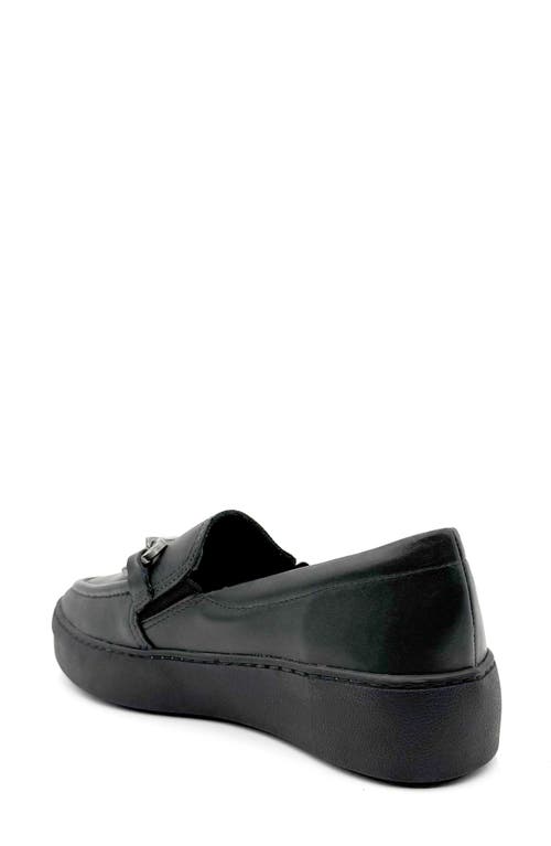 Chelsea Crew Wonka Bit Platform Loafer In Black Leather