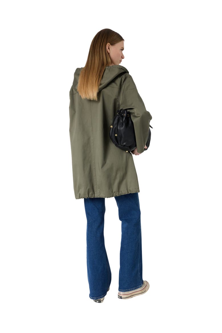 Janaya Hooded Parka, Alternate, color, Khaki Green