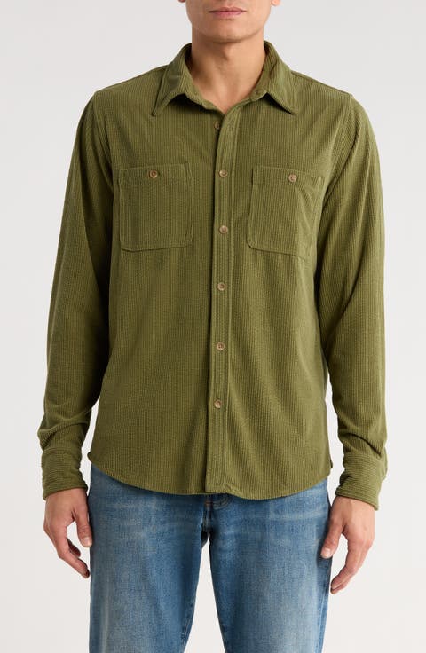 Mason Corduroy Twill Button-Up Shirt