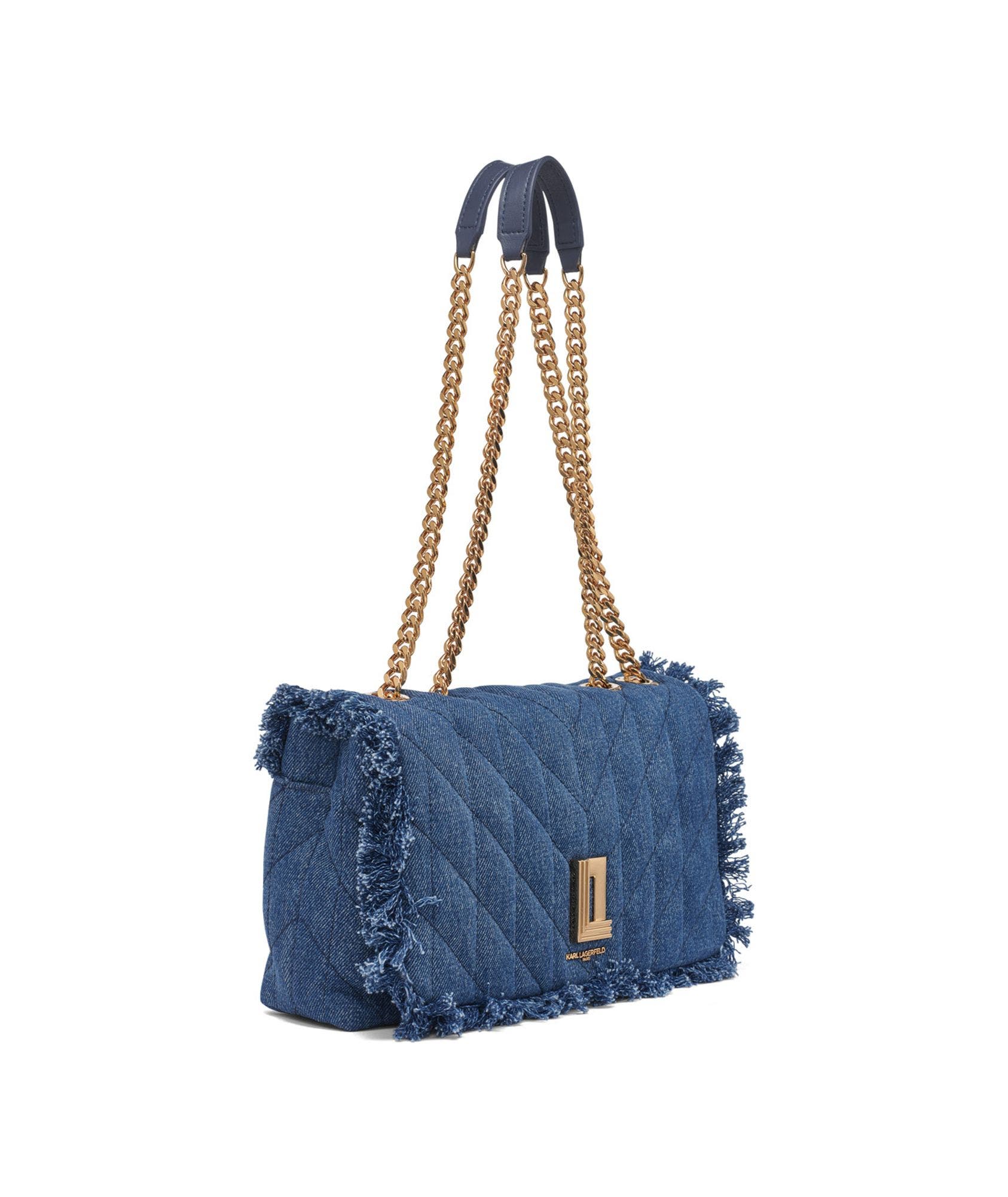 Lafayette Medium Shoulder Bag, Alternate, color, Washed Denim