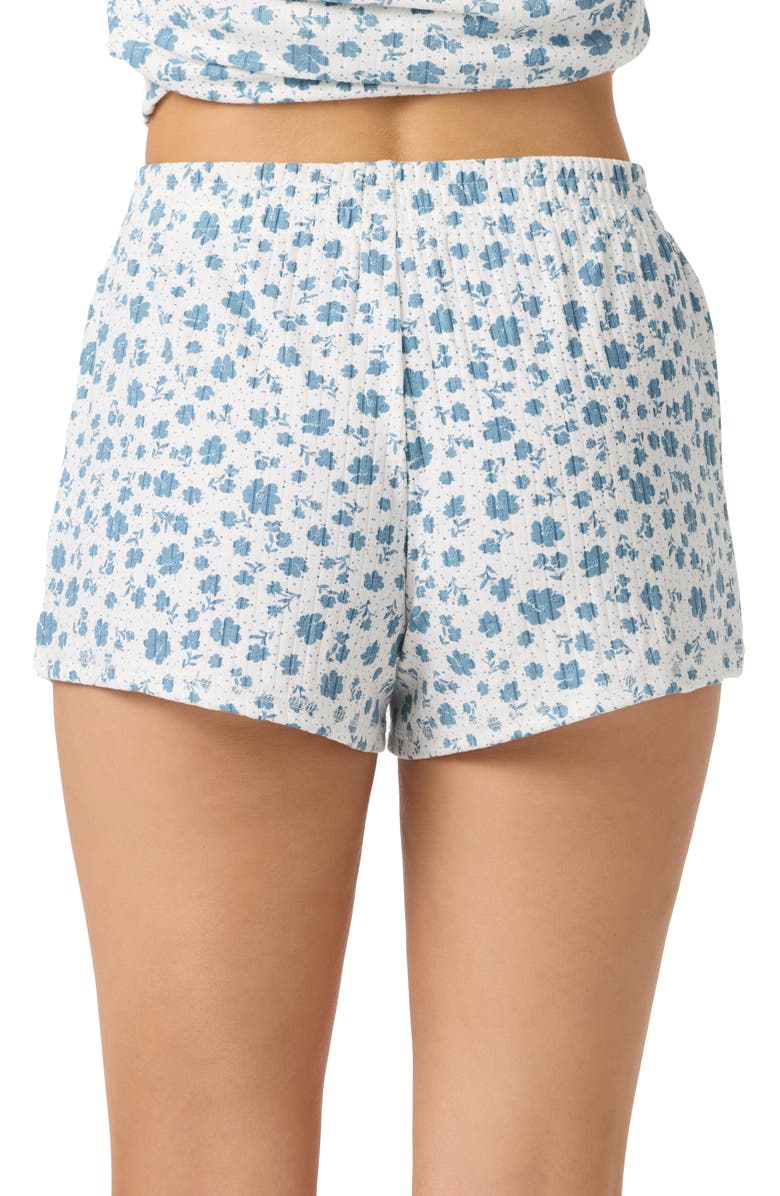 O'Neill Gaia Primrose Rib Shorts, Alternate, color, Winter White