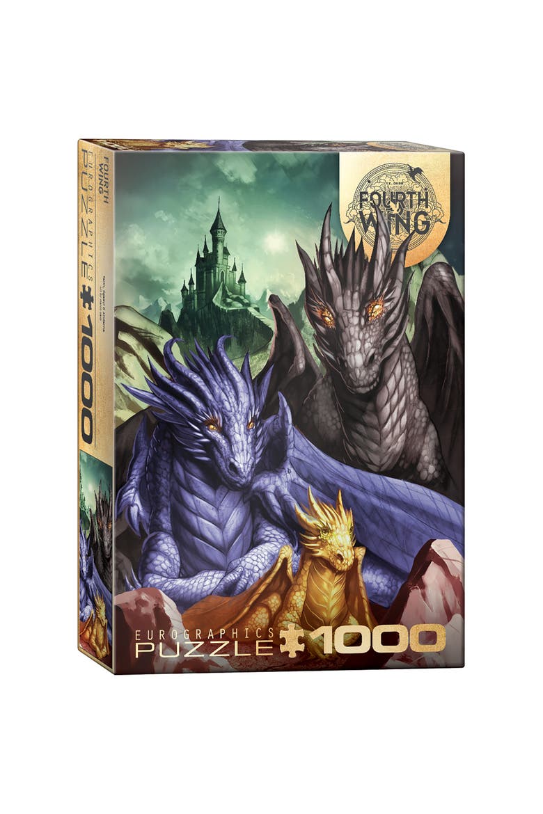 Fourth Wing 1000 Piece Puzzle, Main, color, Multicolored