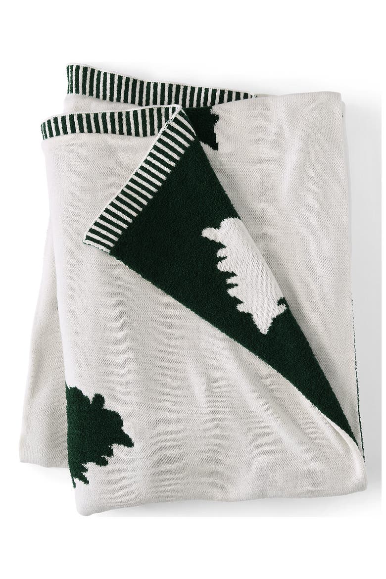 Novelty Throw Blanket, Alternate, color, Trees/Pine Valley