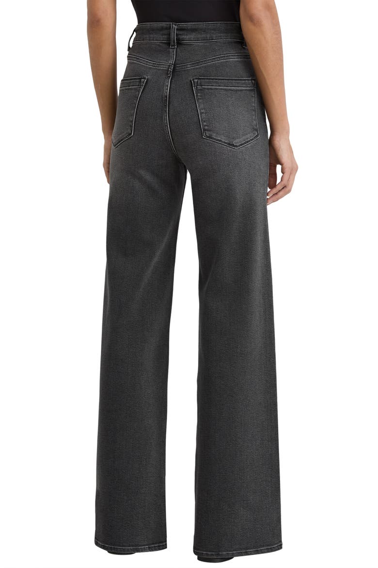 Jas High Waist Wide Leg Jeans, Alternate, color, WASHED GREY