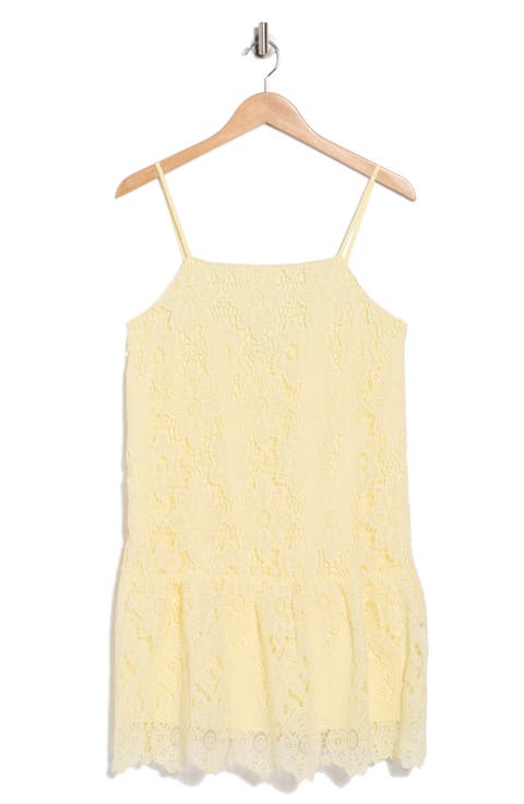 A-Line Lace Minidress