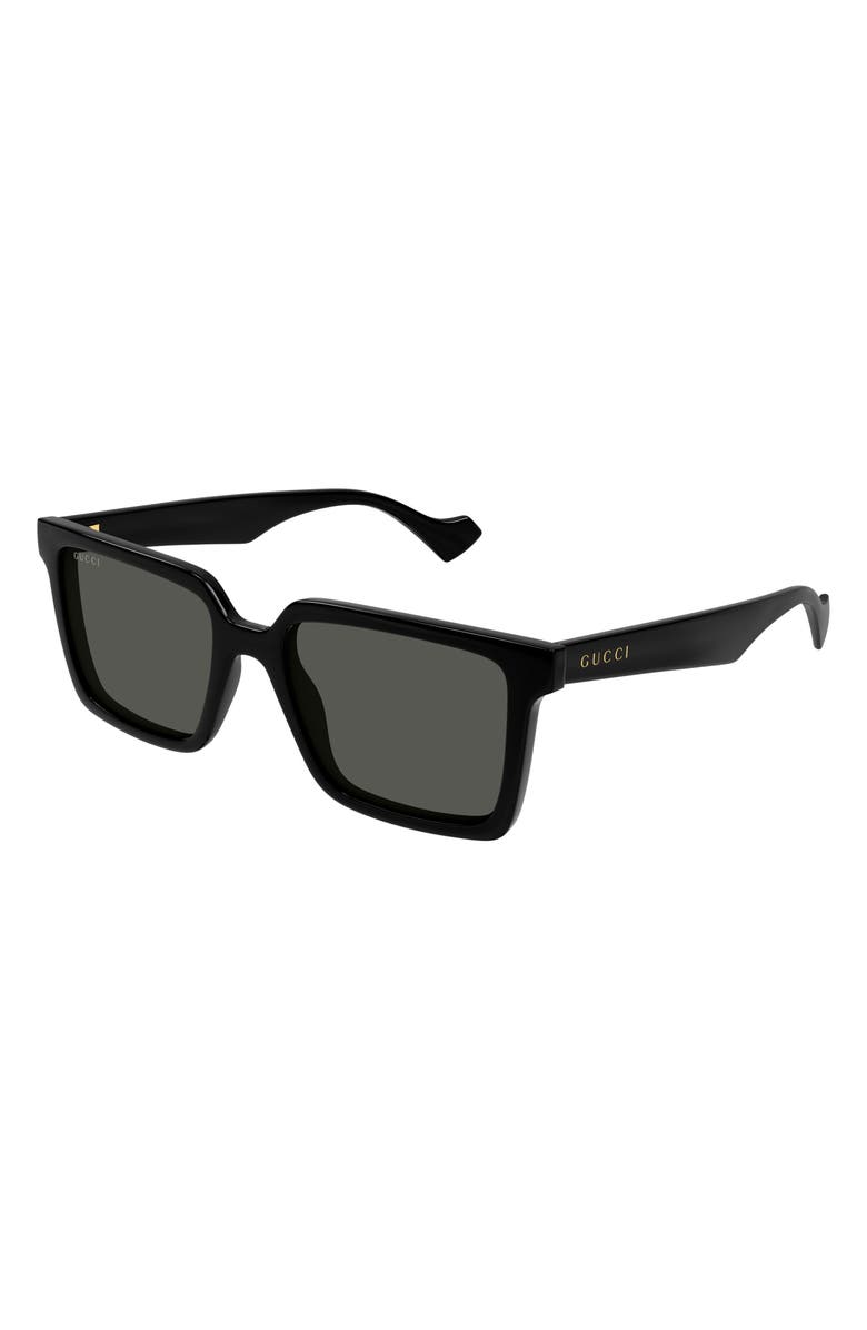 Gucci 55mm Square Sunglasses, Alternate, color, 