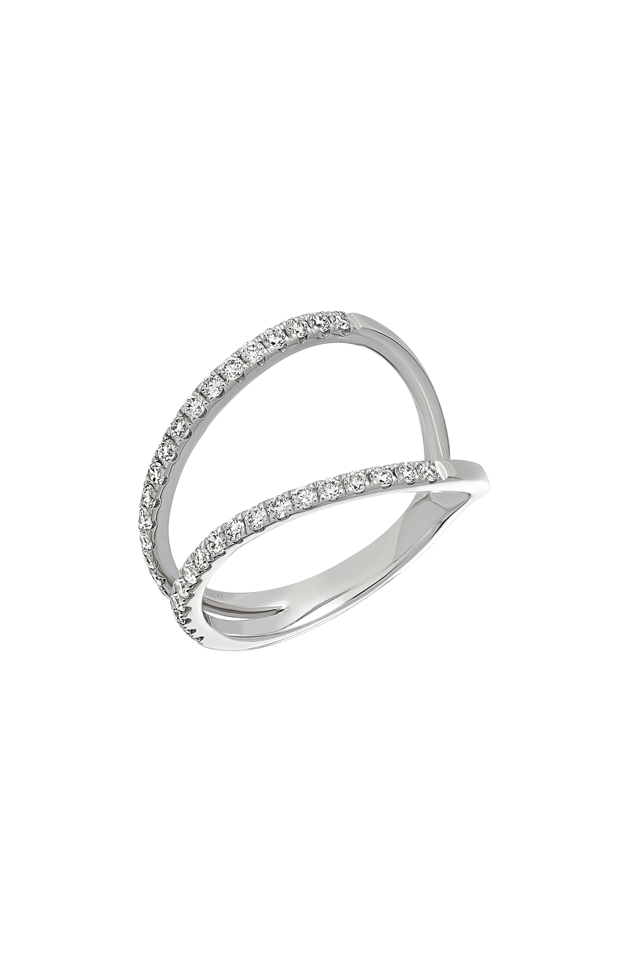 Bony Levy Diamond Statement Stack Ring
