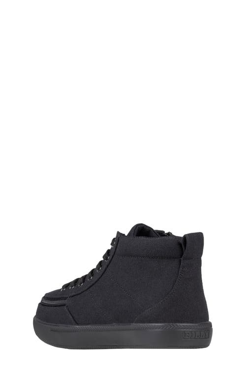 Billy Footwear Kids' Classic Dr High Ii Sneaker In Black