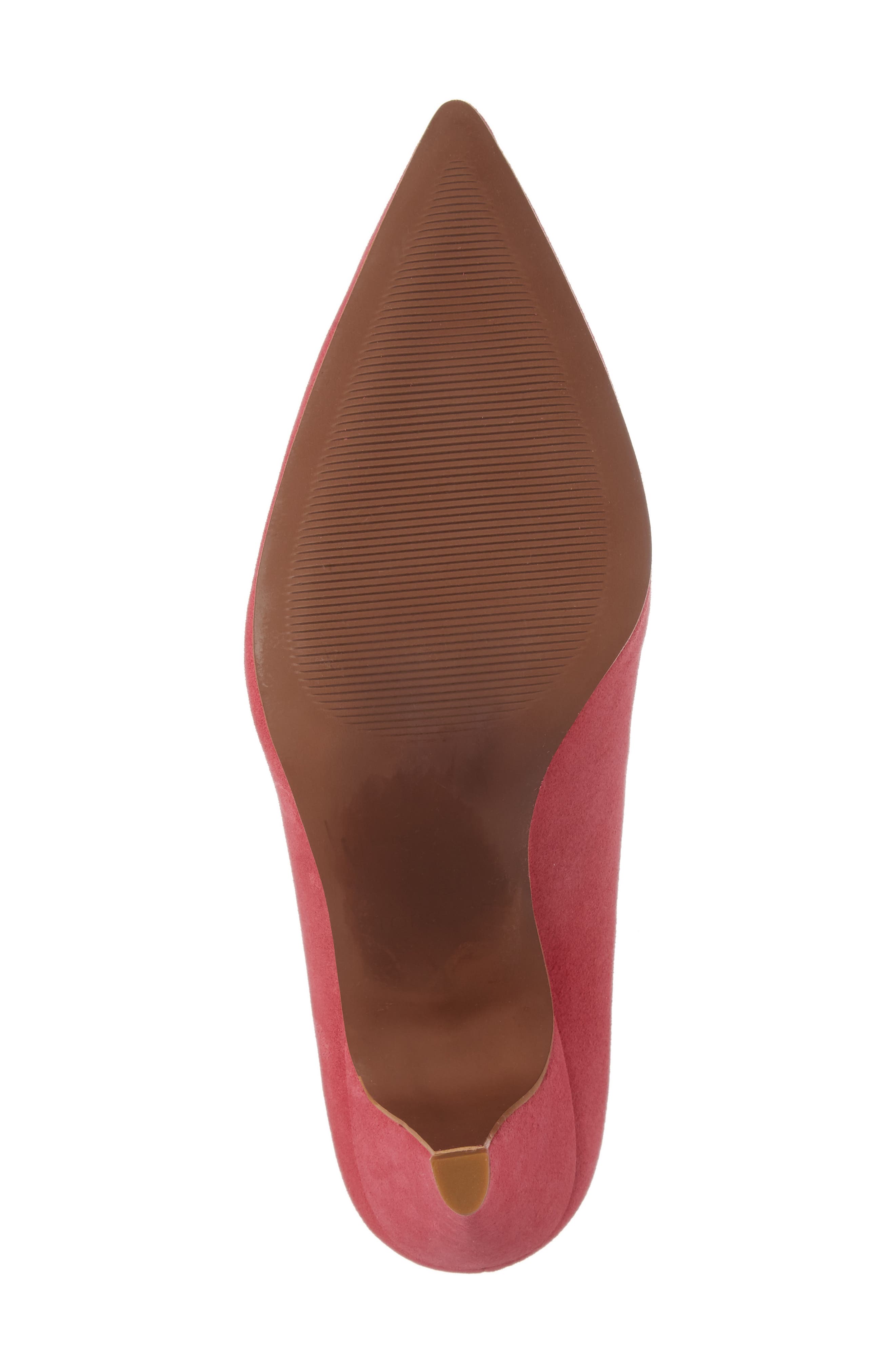 Jessie Pointy Toe Pump, Alternate, color, PINK LEATHER