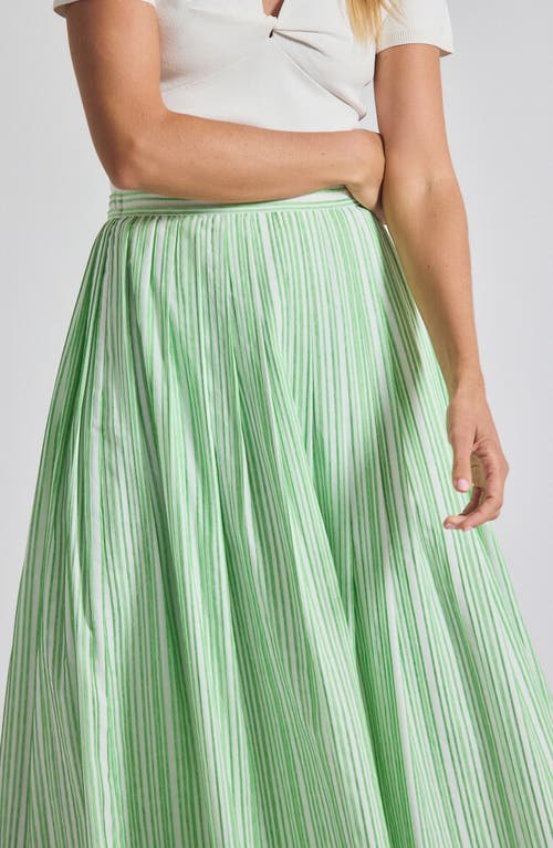 Derek Lam 10 Crosby Alexia Shirting Stripe Pintuck Pleat Shirt