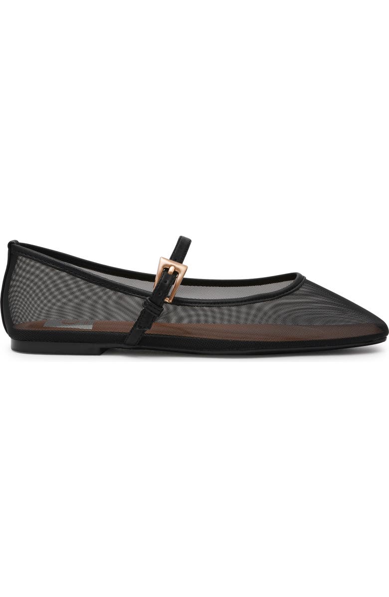 DV by Dolce Vita Fabes Mary Jane Flat, Alternate, color, Black Mesh