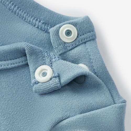 Milkbarn Brushed Long Sleeve One Piece In Gray